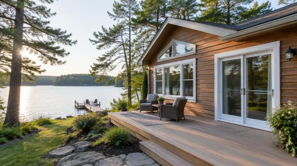 Orillia home with new windows and patio door